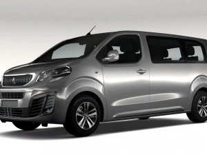 peugeot traveller l2 2017 3D Model