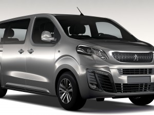 peugeot traveller l2 2017 Modelo 3D