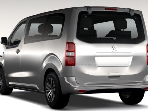 peugeot traveller l2 2017 Modelo 3D