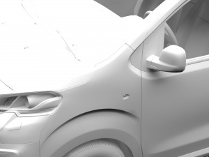 peugeot traveller l2 2017 Modelo 3D