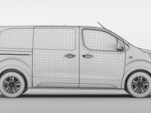 peugeot traveller l2 2017 Modelo 3D