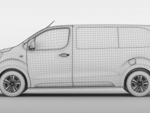 peugeot traveller l2 2017 Modelo 3D