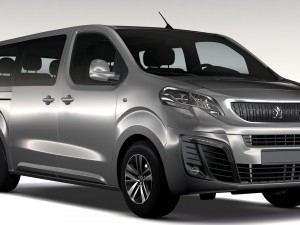 peugeot traveller l3 2017 3Dモデル