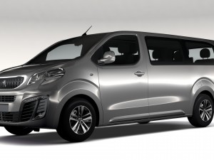 peugeot traveller l3 2017 3D Модель