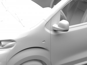 peugeot traveller l3 2017 3D Модель