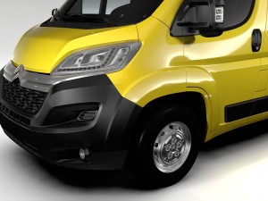 citroen jumper van l3h3 2017 3Dモデル