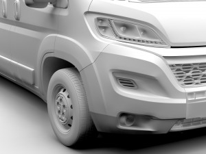citroen jumper van l3h3 2017 3Dモデル