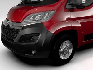 citroen jumper van l4h2 2017 Modelo 3D