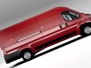 citroen jumper van l4h2 2017 Modelo 3D