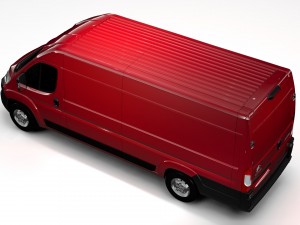 citroen jumper van l4h2 2017 Modelo 3D