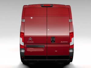 citroen jumper van l4h2 2017 Modelo 3D