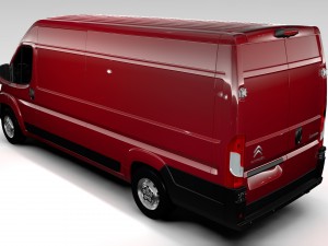 citroen jumper van l4h2 2017 Modelo 3D