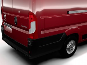 citroen jumper van l4h2 2017 Modelo 3D