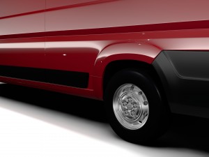 citroen jumper van l4h2 2017 Modelo 3D
