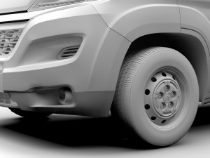 citroen jumper van l4h2 2017 Modelo 3D