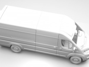 citroen jumper van l4h2 2017 Modelo 3D