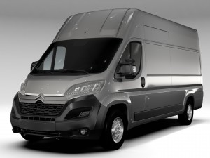 citroen jumper van l4h3 2017 3D Модель