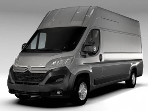 citroen jumper van l4h3 2017 3D Model
