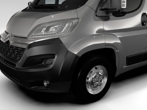 citroen jumper van l4h3 2017 Modelo 3D