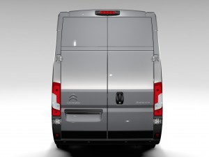 citroen jumper van l4h3 2017 Modelo 3D