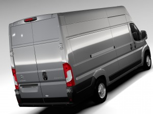 citroen jumper van l4h3 2017 Modelo 3D