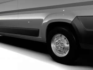 citroen jumper van l4h3 2017 Modelo 3D