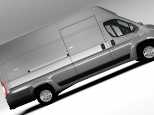 citroen jumper van l4h3 2017 Modelo 3D