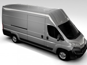 citroen jumper van l4h3 2017 Modelo 3D