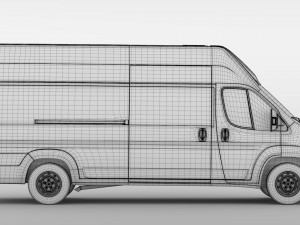 citroen jumper van l4h3 2017 Modelo 3D