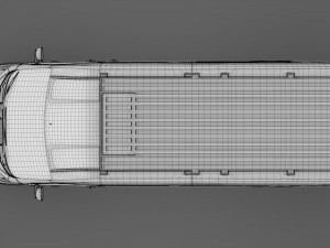 citroen jumper van l4h3 2017 Modelo 3D