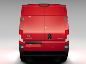 citroen relay van l1h2 2017 Model 3D