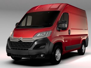 citroen relay van l1h2 2017 Model 3D