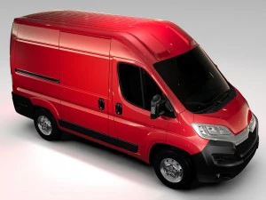 citroen relay van l1h2 2017 3D Model