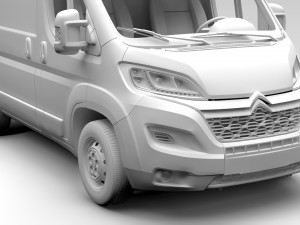 citroen relay van l1h2 2017 Model 3D