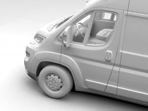 citroen relay van l1h2 2017 3D Model