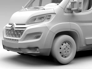 citroen relay van l1h2 2017 3D Model
