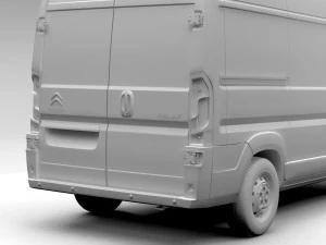 citroen relay van l1h2 2017 3D Model