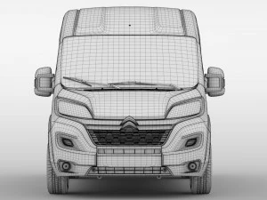 citroen relay van l1h2 2017 3D Model