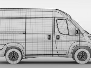 citroen relay van l1h2 2017 Model 3D