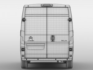 citroen relay van l1h2 2017 Model 3D