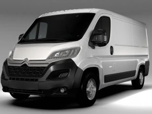 citroen relé van l2h1 2017 Modelo 3D