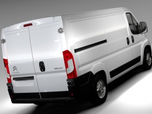 citroen relay van l2h1 2017 3D मॉडल