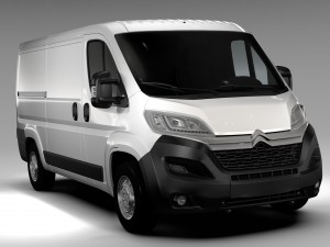 citroen relay van l2h1 2017 3D मॉडल