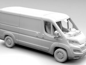 citroen relay van l2h1 2017 3D मॉडल
