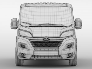 citroen relay van l2h1 2017 3D मॉडल