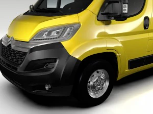 citroen relay van l3h3 2017 3D Model