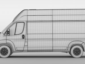 citroen relay van l3h3 2017 3D Model
