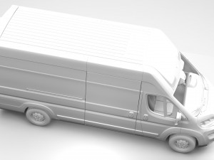 citroen relay van l4h3 2017 Modelo 3D
