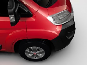 fiat ducato van l1h2 2017 3D 모델