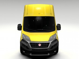 fiat ducato van l3h3 2017 3D 모델